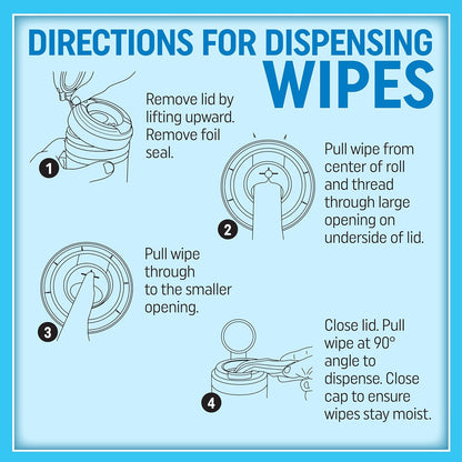 Miraclewipes for Electronics Cleaning - Screen Wipes Designed for TV, Phones, Monitors and More - Includes Microfiber Towel - (60 Count)
